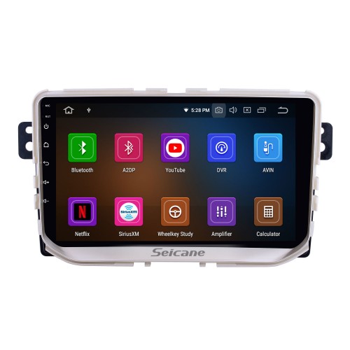 Pour 2017 Great Wall Haval H2 (étiquette rouge) Radio 9 pouces Android 13.0 HD Écran tactile Bluetooth avec système de navigation GPS Prise en charge de Carplay Vidéo 1080P