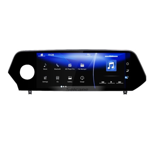 10,25 pouces pour 2019 Lexus UX Radio de navigation GPS Android 10.0 avec prise en charge Bluetooth à écran tactile HD Caméra de recul Carplay