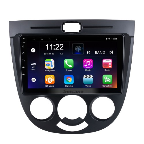 9 pouces Android 13.0 pour Chevrolet Optra/2004-2008 Buick Excelle hayon HRV Nubira/Lecetti Estate wagon Radio Système de navigation GPS avec écran tactile HD Prise en charge Bluetooth Carplay TPMS