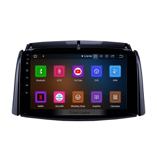 Radio de navigation GPS Android 12.0 de 9 pouces pour Renault Koleos 2009-2016 avec prise en charge Bluetooth Carplay AUX à écran tactile HD 1080