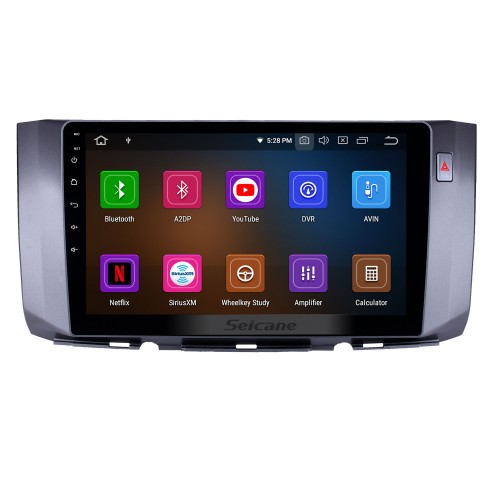 10,1 pouces Android 12.0 Radio pour 2010-2017 Toyota ALZA Bluetooth Wifi HD Écran tactile AUX Navigation GPS Carplay Prise en charge USB DVR TV numérique TPMS