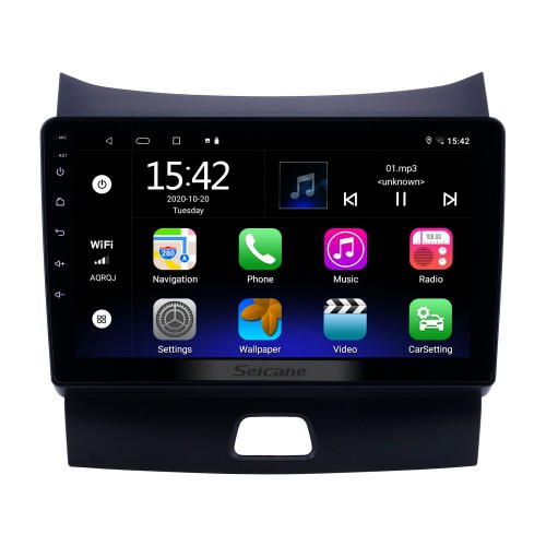 Android 14.0 HD Écran tactile 9 pouces pour 2013-2015 Besturn B50 Radio Système de navigation GPS avec prise en charge Bluetooth Carplay Caméra arrière