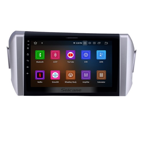 Android 12.0 HD Écran tactile 9 pouces Bluetooth Radio Navigation GPS pour 2015-2018 Toyota Innova LHD support SWC Caméra de recul DVD 1080P 4G WIFI