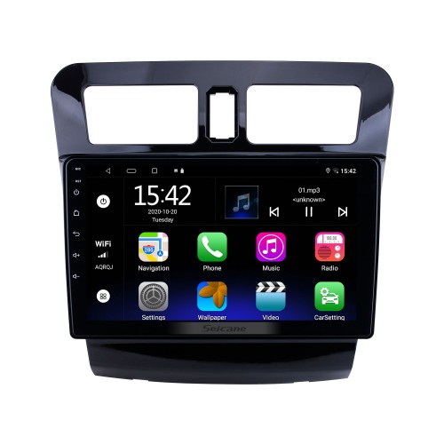 Android 13.0 HD Écran tactile 9 pouces pour Jianghuai A13 IFV4 2014-2016 Radio Système de navigation GPS avec prise en charge Bluetooth Caméra arrière Carplay