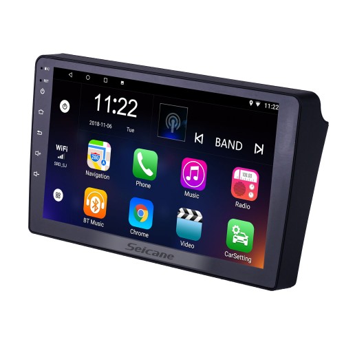 Android 13.0 Radio de navigation GPS à écran tactile de 9 pouces pour Hyundai Azera 2006-2010 avec prise en charge Bluetooth USB WIFI AUX Caméra arrière Carplay SWC