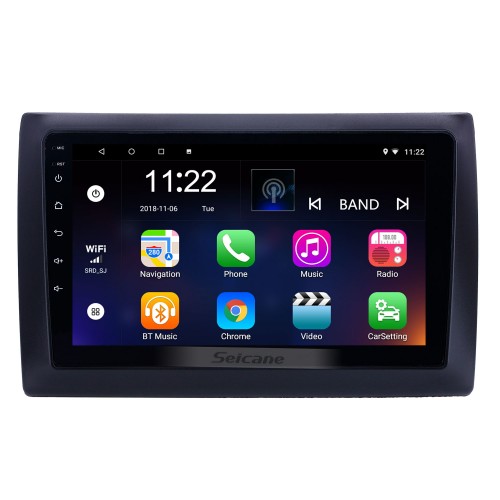 2010 Fiat Stilo Android 13.0 HD Écran tactile 9 pouces AUX Bluetooth WIFI USB Navigation GPS Prise en charge de la radio OBD2 SWC Carplay DVR