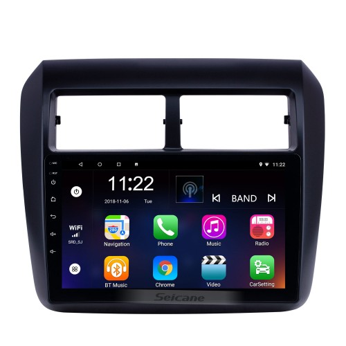 2012-2016 Toyota WIGO Android 13.0 Écran tactile Unité centrale 9 pouces Bluetooth Navigation GPS Stéréo avec prise en charge AUX WIFI DAB + OBD2 DVR SWC TPMS Carplay