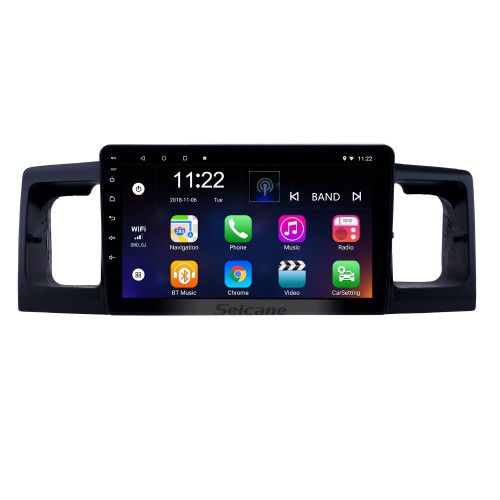 OEM 9 pouces Android 13.0 Radio pour 2005-2013 Toyota Corolla BYD F3 Bluetooth HD à écran tactile Prise en charge de la navigation GPS Carplay Caméra arrière