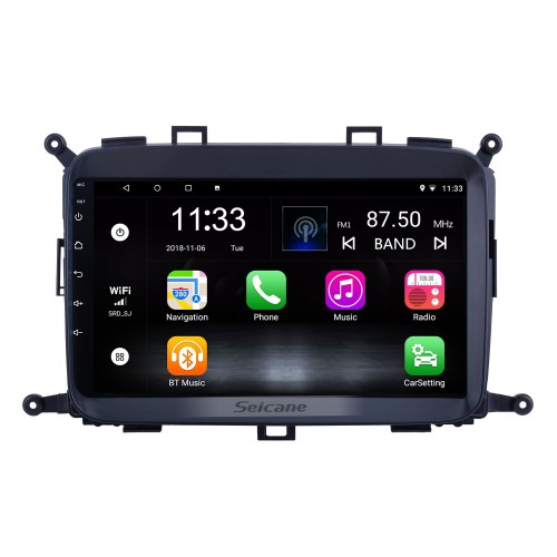 OEM 9 pouces Android 14.0 pour 2014 2015 2016 2017 Kia Carens Radio Bluetooth HD Écran tactile Système de navigation GPS prend en charge Carplay DAB + OBD2