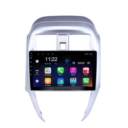 Android 13.0 10.1 pouces 2015 Nissan Old Sunny Navigation GPS Radio à écran tactile HD avec prise en charge Bluetooth WIFI USB AUX Caméra de recul DVR Commande au volant