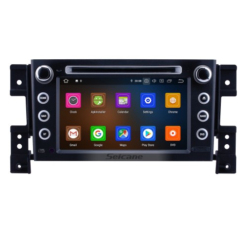 7 pouces Android 12.0 Radio de navigation GPS pour 2006-2010 Suzuki Grand Vitara avec écran tactile HD Carplay Bluetooth support 1080P DVR