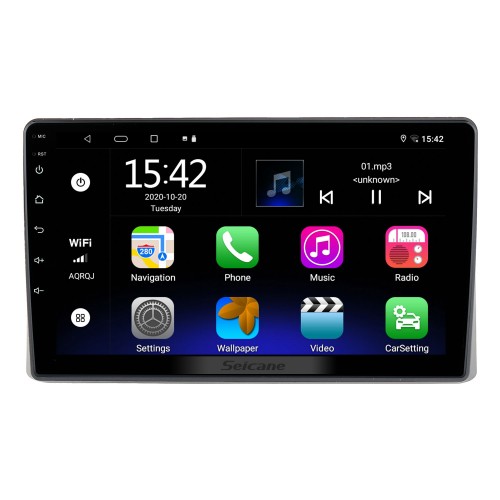 Pour TOYOTA AVANZA 2004-2007 FAW SENIA M80 2009-2014 Radio Android 13.0 HD Écran tactile Système de navigation GPS 9 pouces avec support WIFI Bluetooth Carplay DVR