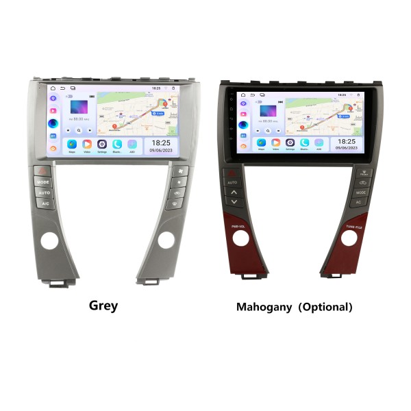 Pour 2006-2012 LEXUS ES240 ES350 Radio Android 13.0 HD Écran tactile 9 pouces Système de navigation GPS avec prise en charge Bluetooth Carplay DVR
