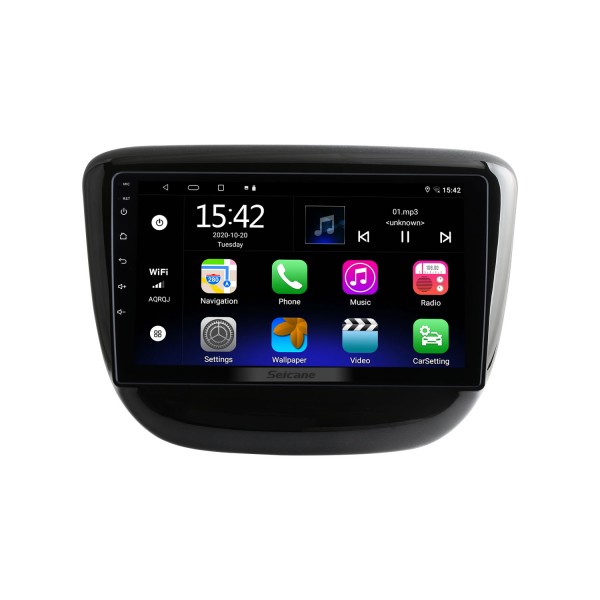 Pour 2016 Chevy Chevrolet Cavalier Radio 9 pouces Android 13.0 HD Système de navigation GPS à écran tactile avec prise en charge Bluetooth Carplay SWC
