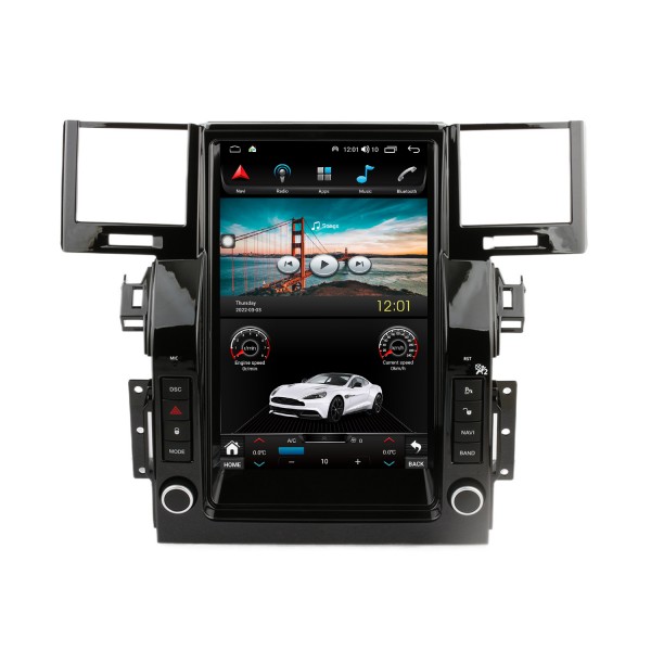 OEM 12,1 pouces Android 10.0 pour 2005-2009 Land Rover Range Rover Sport Radio Système de navigation GPS avec écran tactile HD Prise en charge Bluetooth Carplay OBD2 DVR TPMS