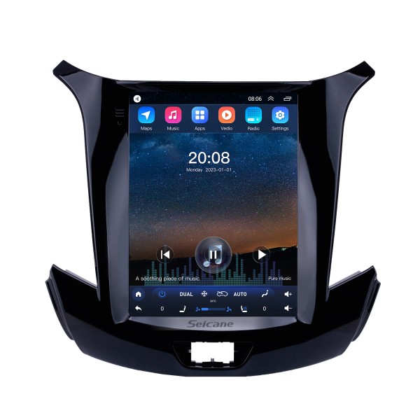 Écran tactile HD 2015 Chevrolet Cruze Android 10.0 Radio de navigation GPS de 9,7 pouces Prise en charge Bluetooth WIFI DAB + Commande au volant Carplay