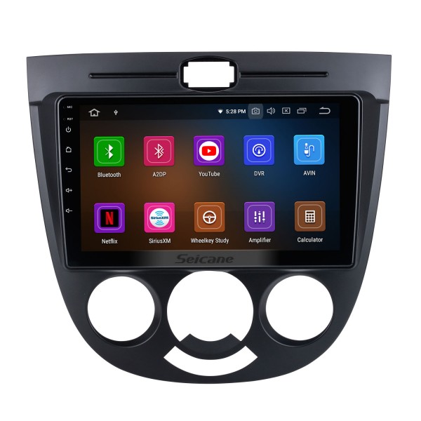 OEM Android 13.0 pour Chevrolet Optra/2004-2008 Buick Excelle hayon HRV Nubira/Lecetti Estate Wagon Radio avec Bluetooth 9 pouces HD Système de navigation GPS à écran tactile Prise en charge Carplay DSP