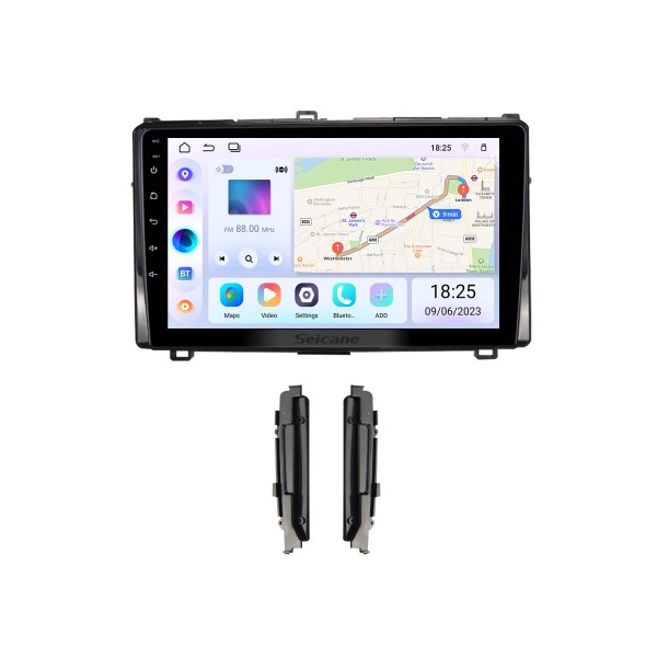 9 pouces Android 13.0 pour 2004-2007 FORD MONDEO Système de navigation GPS stéréo avec prise en charge de l&amp;amp;amp;amp;amp;amp;#39;écran tactile Bluetooth Caméra de recul