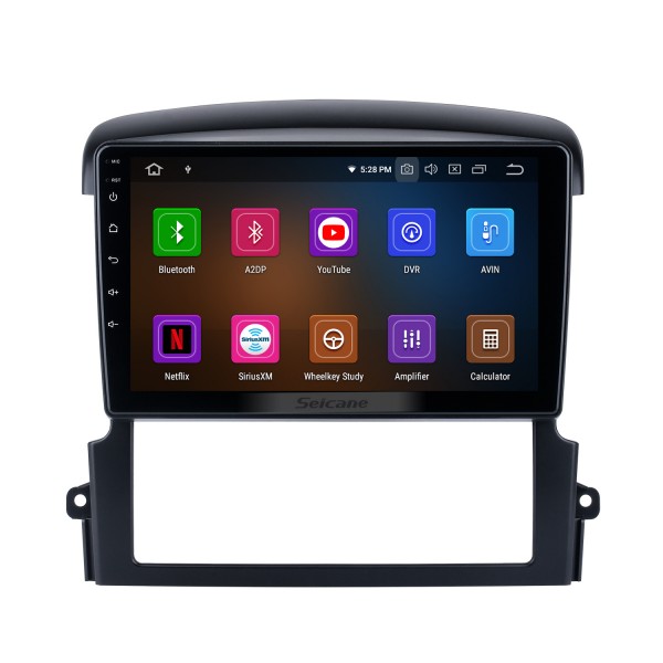 Android 13.0 HD écran tactile 9 pouces pour 2004-2008 KIA SORENTO Radio système de navigation GPS avec prise en charge Bluetooth Carplay