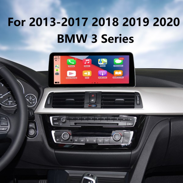 Écran tactile HD 12,3 pouces Android 11.0 pour 2013-2017 2018 2019 2020 BMW Série 3 F30 BMW Série 4 F36 Système Radio de rechange Système de navigation GPS stéréo de voiture Prise en charge Bluetooth Commande au volant WIFI
