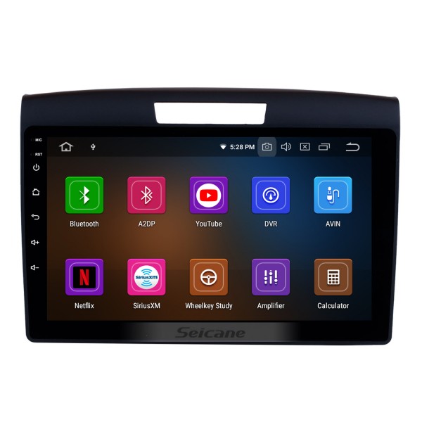 Tout en un 2011 2012 2013 2014 2015 Honda CRV Android 13.0 CD DVD Radio Système de navigation GPS Musique Bluetooth Audio Prise en charge WIFI Support Aux TPMS DVR 1080P Commande au volant vidéo
