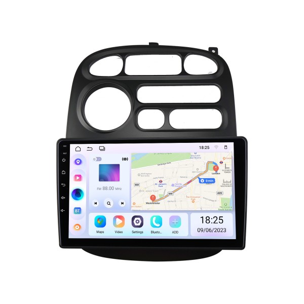 Android 14.0 HD Écran tactile 9 pouces pour 2012 2013 2014 2015 JAC REFINE 2.0 Radio Système de navigation GPS avec prise en charge Bluetooth Caméra arrière Carplay