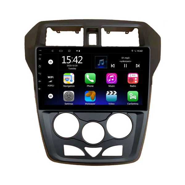 9 pouces Android 13.0 HD Écran tactile pour 2015-2018 Ford Mustang Low Radio Système de navigation GPS avec prise en charge WIFI Bluetooth Carplay Commande au volant DVR OBD 2
