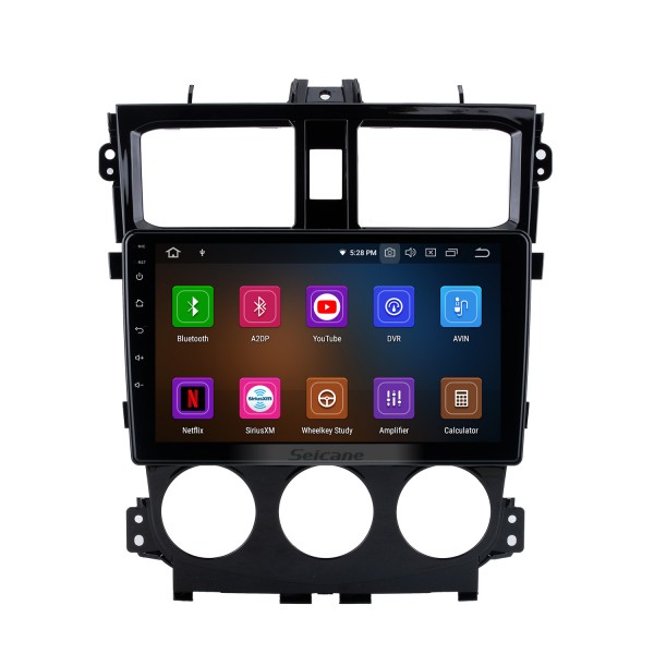 OEM Android 13.0 pour 2013 Mitsubishi COLT Plus Radio avec Bluetooth 9 pouces HD Système de navigation GPS à écran tactile Prise en charge de Carplay DSP