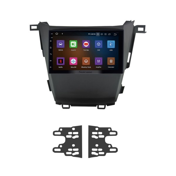 Carplay Écran tactile HD de 7 pouces Android 13.0 pour Honda Odyssey 2013 Navigation GPS Android Auto Head Unit Prise en charge DAB + OBDII WiFi Commande au volant