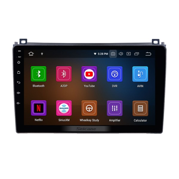 OEM Android 13.0 pour 2006-2010 Proton GenⅡRadio avec Bluetooth Système de navigation GPS à écran tactile HD de 9 pouces Prise en charge de Carplay DSP