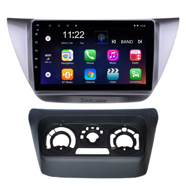 Écran tactile HD 9 pouces Android 13.0 Radio de navigation GPS pour 2006-2010 MITSUBISHI LANCER IX avec WIFI Carplay Bluetooth Prise en charge USB RDS OBD2 DVR 4G