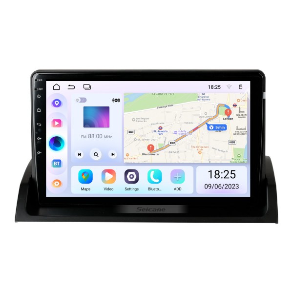 Écran tactile HD 10,1 pouces Android 13.0 Radio de navigation GPS pour 2002-2008 Old Mazda 6 avec prise en charge Bluetooth USB Carplay Mirror Link Caméra de recul