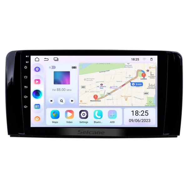 OEM Android 5.1.1 Radio GPS système de navigation pour 2006-2014 Mercedes Benz R Class W251 R280 R300 R320 R350 R63 avec Lecteur DVD Bluetooth HD 1024*600 Ecran tactile IPOD OBD2 DVR arrière Caméra TV 1080P Vidéo 3G WIFI Contrôle Volant USB SD