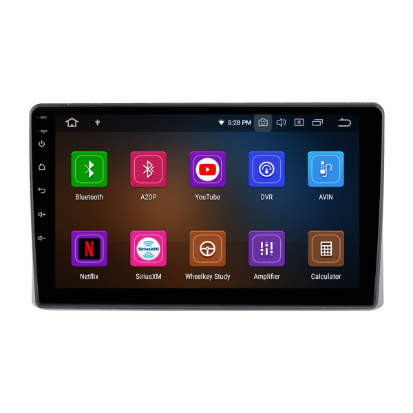 Pour TOYOTA AVANZA 2004-2007 FAW SENIA M80 2009-2014 Radio Android 13.0 HD Écran tactile Système de navigation GPS 9 pouces avec support WIFI Bluetooth Carplay DVR