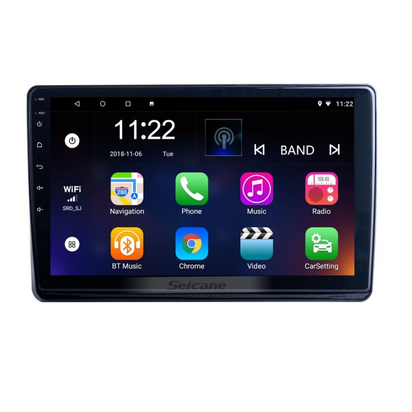Pour 2019 Citroen C4L Radio 10.1 pouces Android 13.0 HD Système de navigation GPS à écran tactile avec prise en charge Bluetooth Carplay TPMS