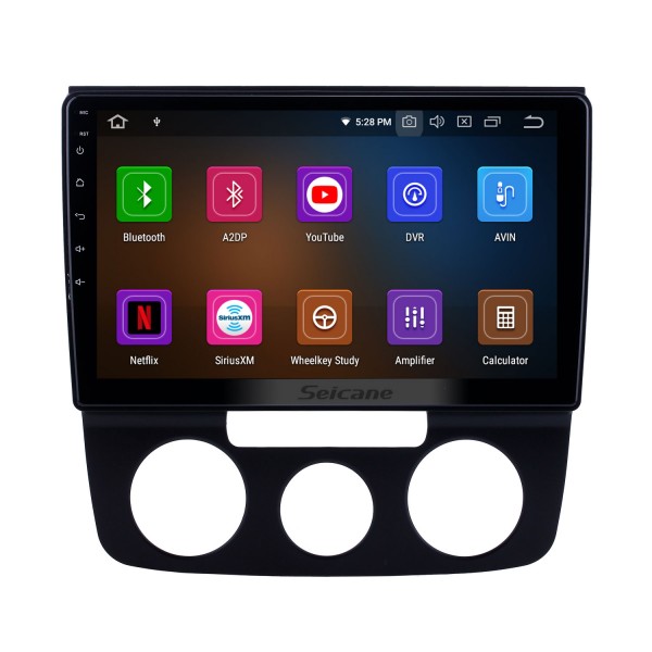 Pour 2001 2002-2005 Mitsubishi Airtrek / Outlander Radio 10.1 pouces Android 13.0 HD Écran tactile Bluetooth avec système de navigation GPS Support Carplay Caméra de recul