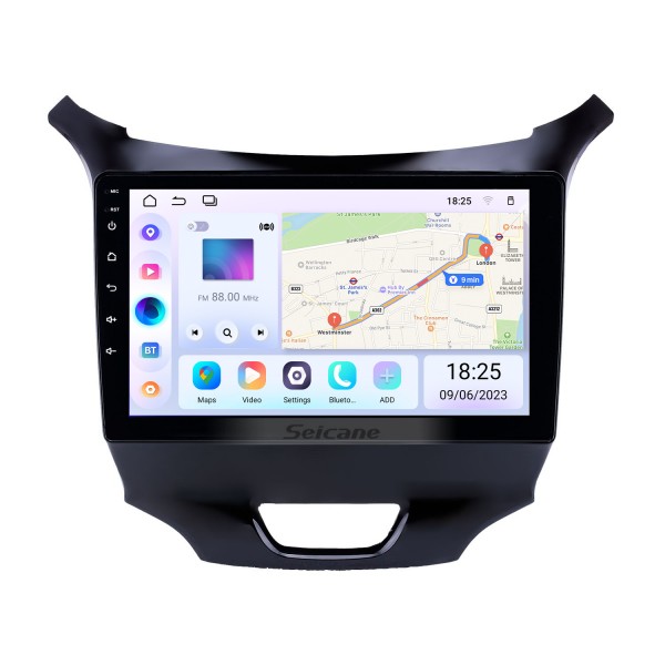 2015-2018 chevy Chevrolet Cruze Android 13.0 HD Écran tactile Unité principale de 9 pouces Bluetooth Radio de navigation GPS avec prise en charge AUX OBD2 SWC Carplay