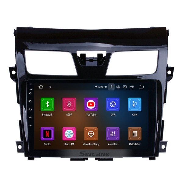 10,1 pouces Android 13.0 2013 2014 2015 2016 2017 NISSAN TEANA ALTIMA Système de navigation GPS Bluetooth avec écran HDTouch 3G WiFi AUX Commande au volant Prise en charge USB 1080P TPMS DVR OBDII Caméra arrière