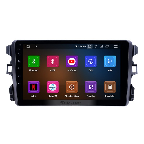Android 13.0 pour 2010-2018 BYD G3 Radio 9 pouces système de navigation GPS avec Bluetooth HD écran tactile prise en charge de Carplay SWC