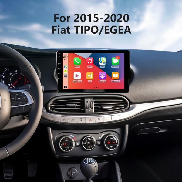 9 pouces Android 13.0 pour 2015-2020 Radio de navigation GPS FIAI TIPO EGEA avec prise en charge de l&amp;amp;#39;écran tactile Bluetooth HD TPMS DVR Caméra Carplay DAB +