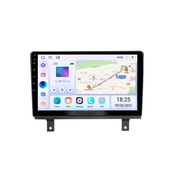 Écran tactile Android 13.0 HD de 9 pouces pour NISSAN TIIDA 2006-2011 avec prise en charge Carplay DSP intégrée Commande au volant Caméra AHD WIFI 4G