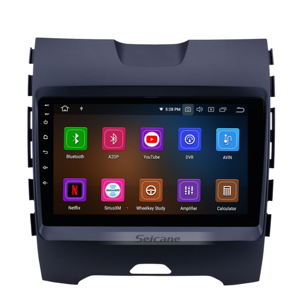 Écran tactile HD 10,1 pouces Android 13.0 pour 2007-2010 Ford Mondeo Zhisheng Manuel A/C Radio Système de navigation GPS Bluetooth Prise en charge de Carplay Caméra de recul