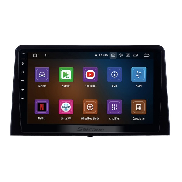 10,1 pouces Android 13.0 pour 2019 PEUGEOT Rifter Radio de navigation GPS avec prise en charge de l&amp;amp;#39;écran tactile Bluetooth HD TPMS DVR Caméra Carplay DAB +