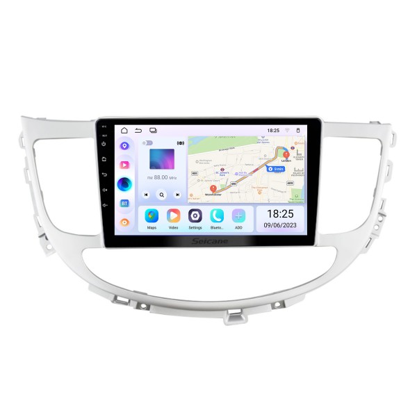 Android 13.0 HD Écran tactile 9 pouces Pour 2008 2009 2010 2011 2013 HYUNDAI GENESIS LHD Radio Système de navigation GPS avec prise en charge Bluetooth Carplay Caméra arrière