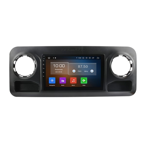 10,1 pouces Android 13.0 pour 2018+ Radio de navigation GPS BENZ SPRINTER LHD avec prise en charge de l&amp;#39;écran tactile Bluetooth HD TPMS DVR Caméra Carplay DAB +