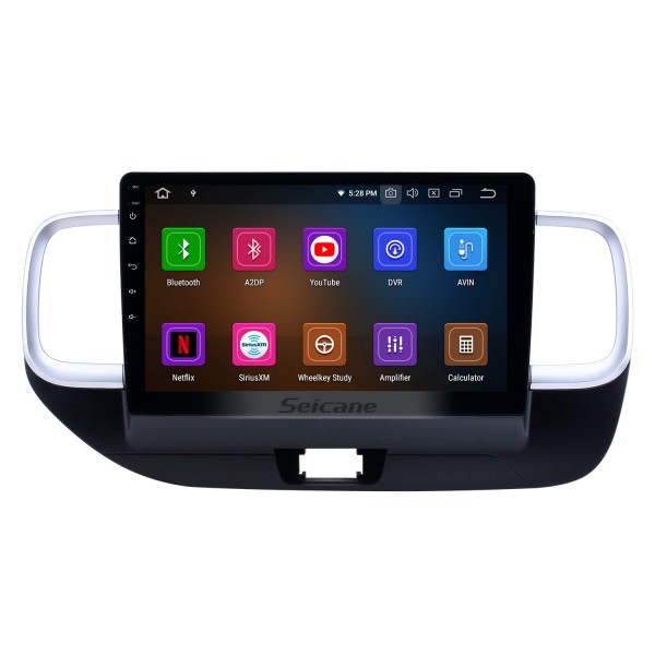 10,1 pouces Android 13.0 Radio de navigation GPS pour 2019 Hyundai Venue RHD avec écran tactile HD Carplay AUX Prise en charge Bluetooth 1080P