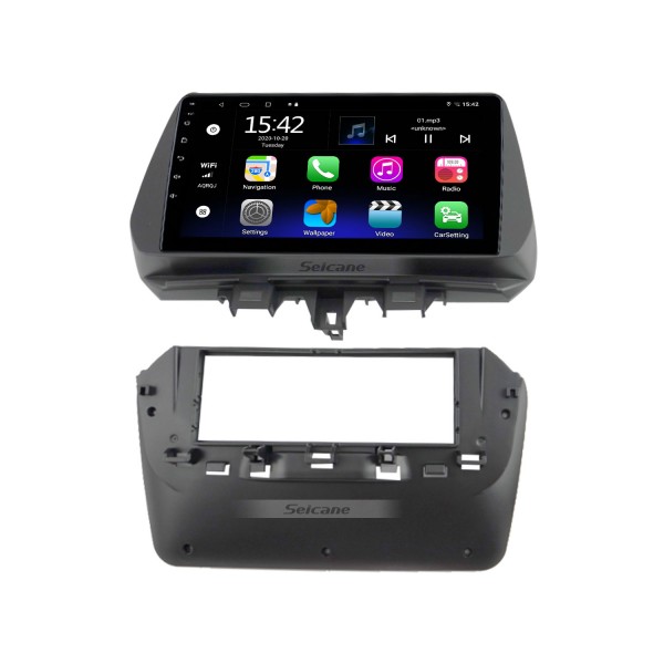 10,1 pouces 2018 2019 Hyundai TUCSON Android 13.0 HD Écran tactile GPS Navi Radio avec prise en charge WIFI AUX Bluetooth RDS Carplay Commande au volant