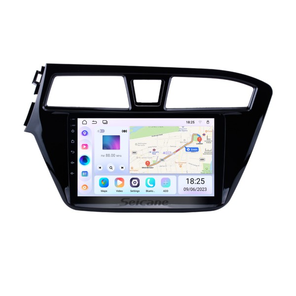 Écran tactile HD de 9 pouces Android 13.0 Radio Navigation GPS pour 2014 2015 HYUNDAI I20 LHD avec Bluetooth USB Musique WIFI Lien miroir DVR OBD2