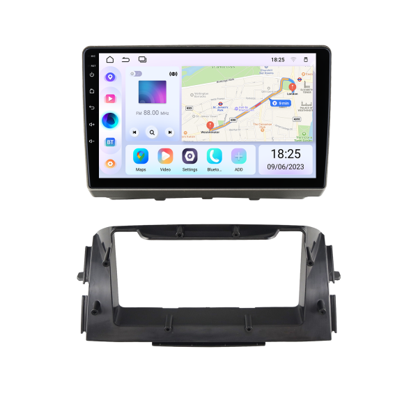 Android 13.0 HD Écran tactile 9 pouces pour 2006 2007 2008-2010 OPEL ZAFIRA Radio Système de navigation GPS avec prise en charge Bluetooth Caméra arrière Carplay