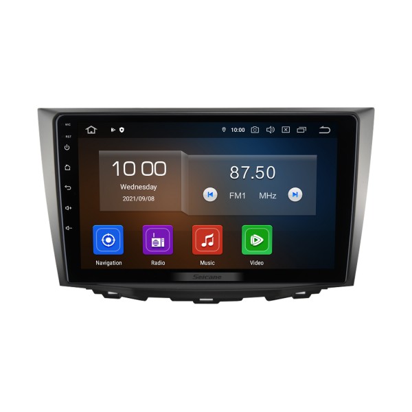 Écran tactile HD 9 pouces Android 13.0 pour 2009 2010 2011 2012+ SUZUKI KIZASHI Radio Système de navigation GPS Prise en charge Bluetooth Carplay Caméra de recul